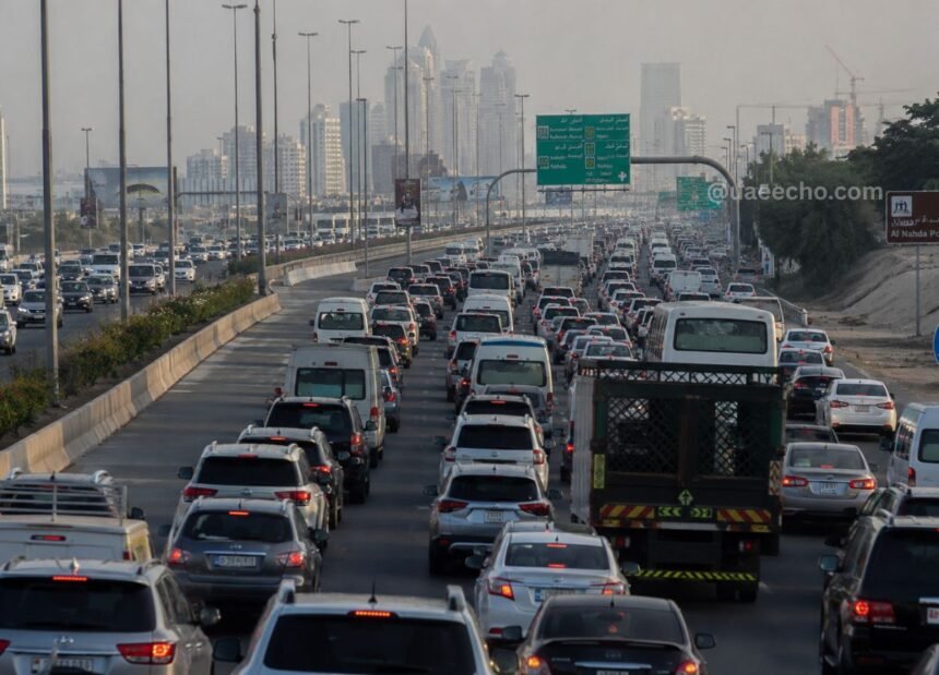 Commuters Face Extensive Morning Delays on Key Dubai-Sharjah Arteries E11 and E311