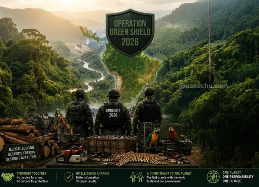 UAE-Led ‘Green Shield 2026’ Operation Seizes More Than 0 Million in Amazon Environmental Crime Crackdown