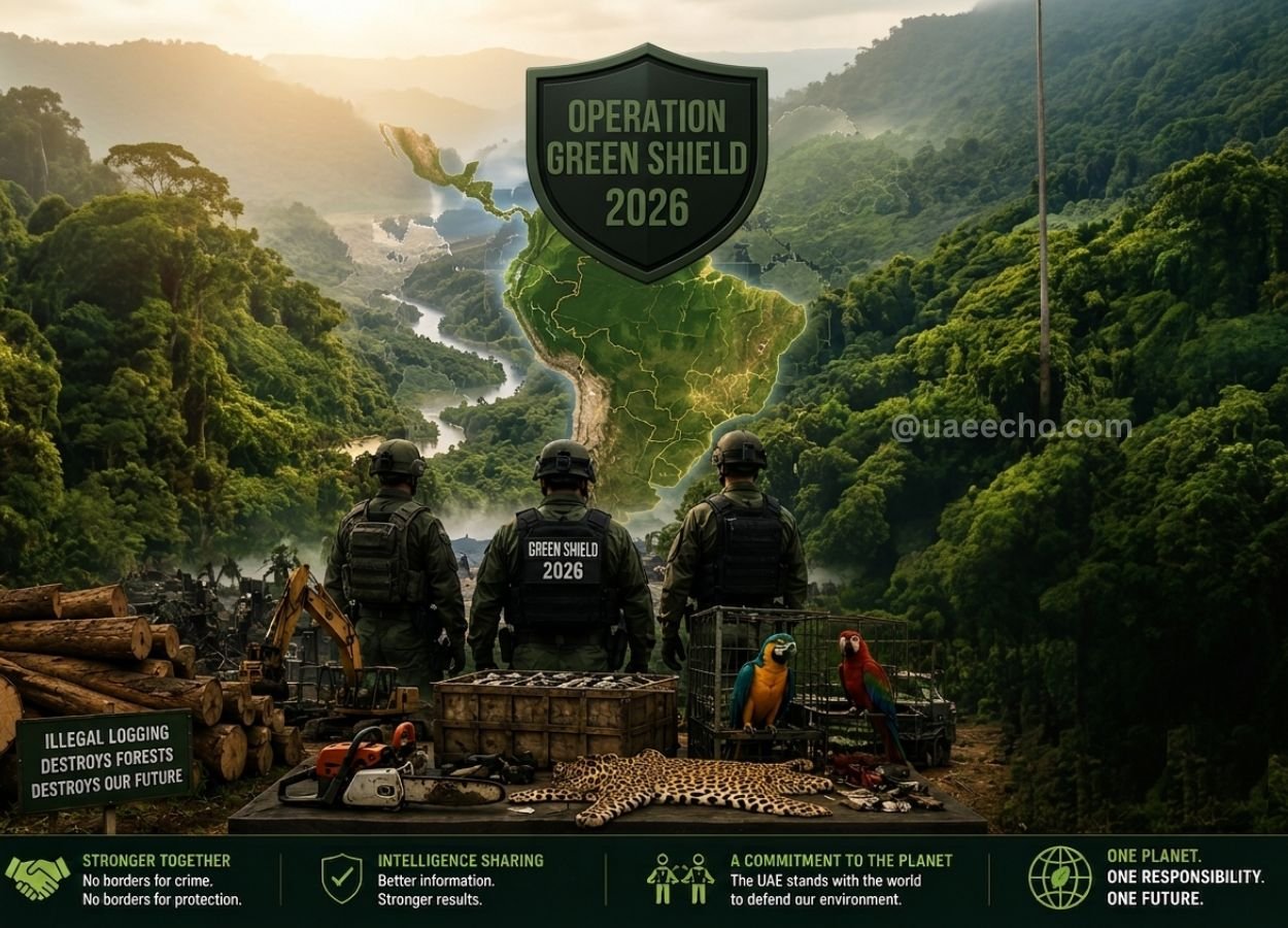 UAE-Led ‘Green Shield 2026’ Operation Seizes More Than 0 Million in Amazon Environmental Crime Crackdown