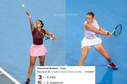 Alex Eala’s Cincinnati Open Campaign Ends Following Round of 32 Loss to World No. 10 Amanda Anisimova