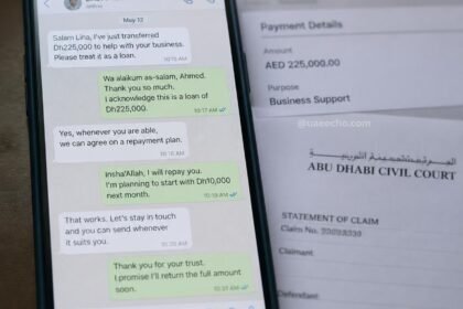 Abu Dhabi Court Orders Woman to Repay Dh225,000 After Bank Transfers and WhatsApp Messages Confirm Unpaid Debt